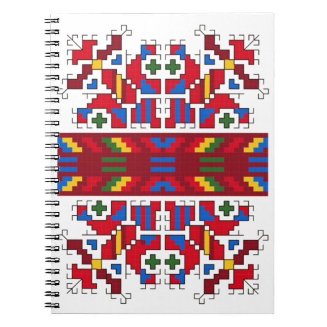 SLAVIC FOLK MOTIF SAMOKOV, BULGARIEN NOTIZBLOCK (Vorderseite)