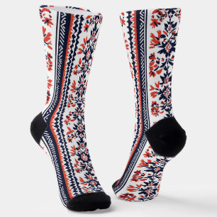 Slavic Folklore Pattern Socken
