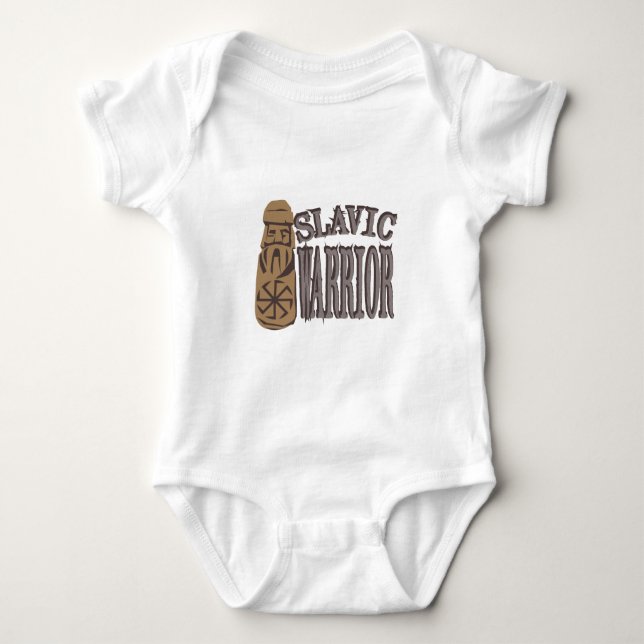 Slavic Warrior Baby Strampler (Vorderseite)