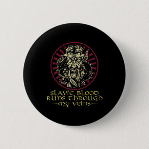 Slawisches himmlisches Wesen Handwerk Heidentum Sl Button