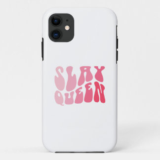 Slay Queen Slang Selbstvertrauen Flawless Funny Case-Mate iPhone Hülle