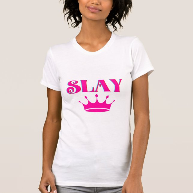 Slay Queen T-Shirt Design  (Vorderseite)