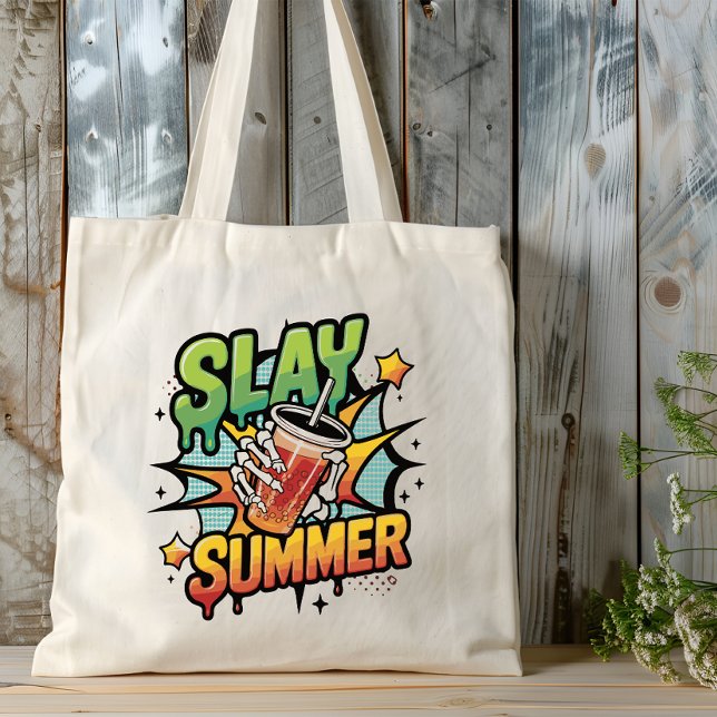 Slay Summer" Bubble Tee Tragetasche (Von Creator hochgeladen)