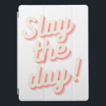 Slay the Day Funny Boss Babe Entrepreneur iPad Pro Hülle<br><div class="desc">Mit diesem gut gestalteten Produkt für Bossbabes,  Girl Bosses und Unternehmer,  können Sie den Tag gestalten und behalt an Ihre Ziele und Ihren Geist erinnern! Funny iPad Cover mit dem Slogan "Slay the Day" um Sie motiviert und fokussiert behalten. Großartiges Geschenk für Mädchen und Unternehmer.</div>