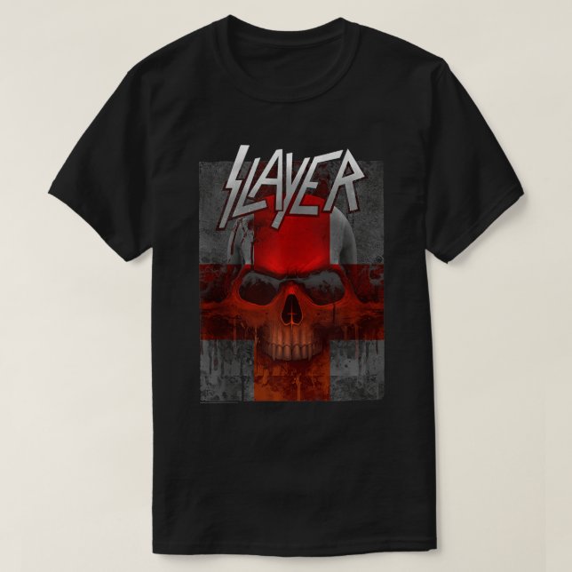 Slayer - oberen Bereich des Bloody Flag T-Shirt (Design vorne)