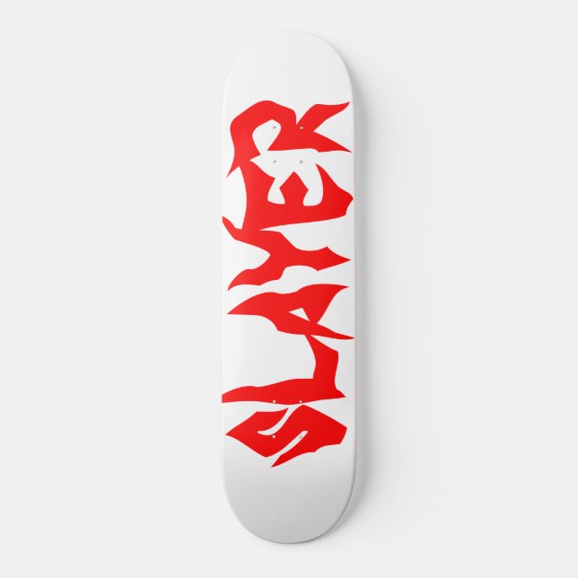 Slayer Skateboard (Vorderseite)
