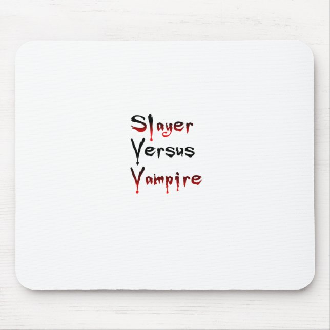 Slayer Vesus Vampirs-Mäusematte Mousepad (Vorne)