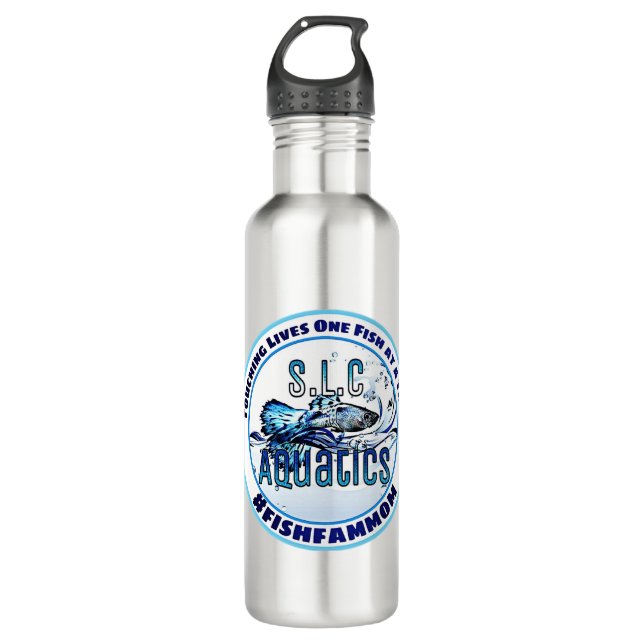 slc Aquatics Edelstahlflasche (Vorderseite)