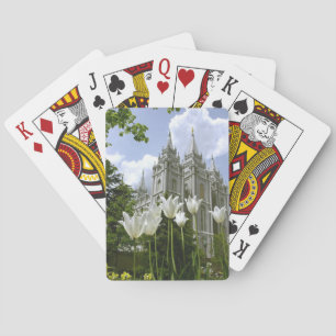 SLC LDS Temple Cards Spielkarten