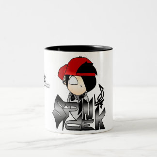 [SLD] "dunkle Kunst-" Tassen-Sammlung Zweifarbige Tasse