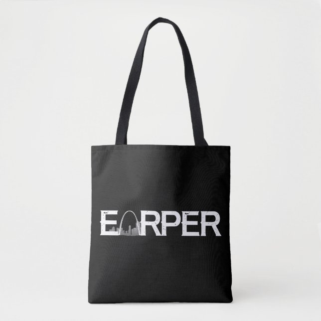 Slearper Tote Bag - Schwarz (Vorderseite)