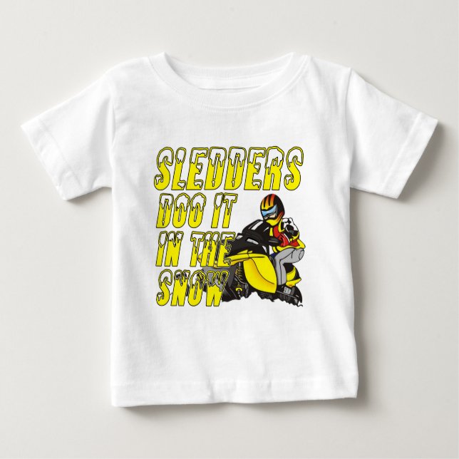 SledderDooDesign Baby T-shirt (Vorderseite)