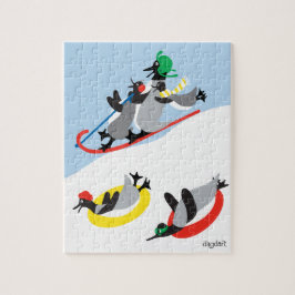 Sledding Jigsaw Puzzle