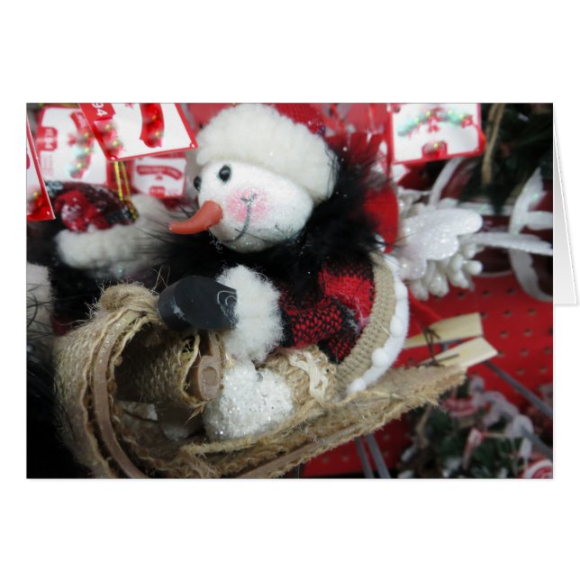 Sledding Snowman (Vorderseite (Horizontal))