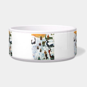 Sledding und graben heraus napf