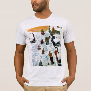 Sledding und graben heraus T-Shirt