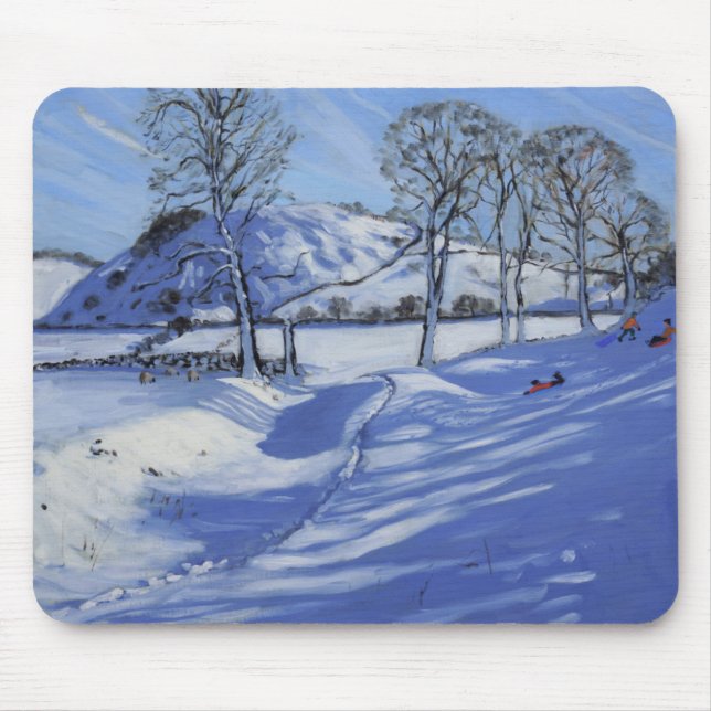 Sledging Derbyshire Höchstbezirk 2012 Mousepad (Vorne)