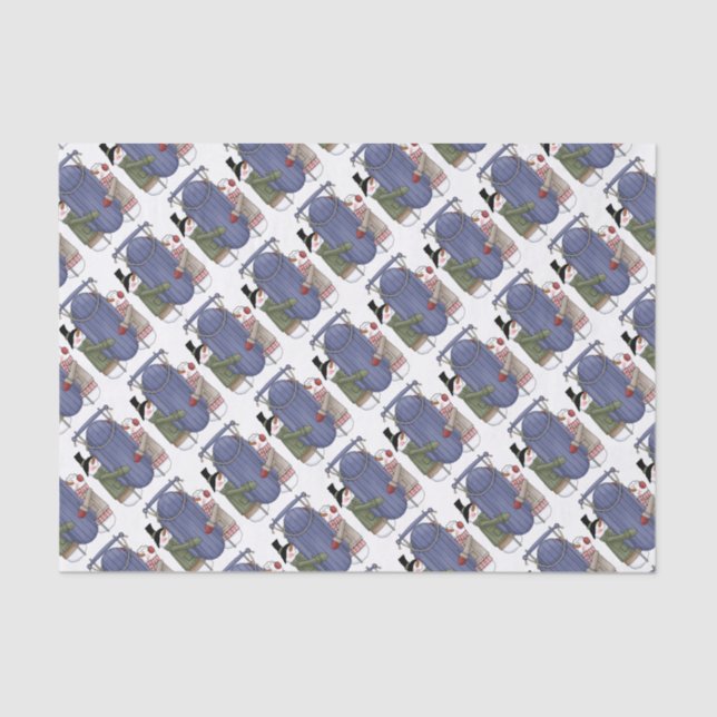 Sledson Couple Seidenpapier (Vorderseite)