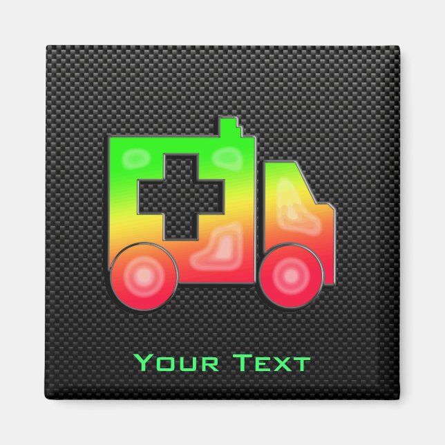 Sleek Ambulance Magnet (Vorne)