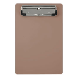 Sleek Brown Mini Clipboard für Profis Klemmbrett