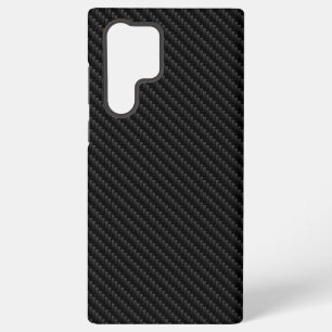 Sleek Carbon Fiber Weave Texture, modern Samsung Galaxy Hülle