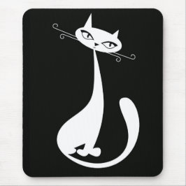 Sleek Cat Design Mousepad