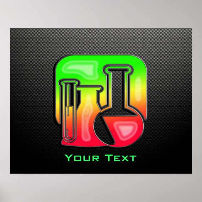 Sleek Chemistry Poster (Vorne)