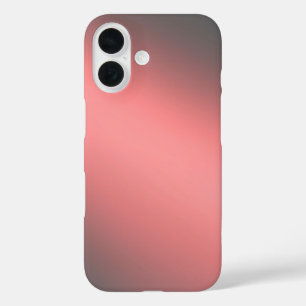 Sleek Coral Ombre - iPhone 16 Fall Hülle