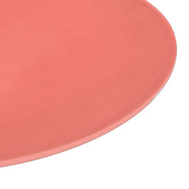 Sleek Coral Red Glass Cutting Board Stilvolle Verw Schneidebrett