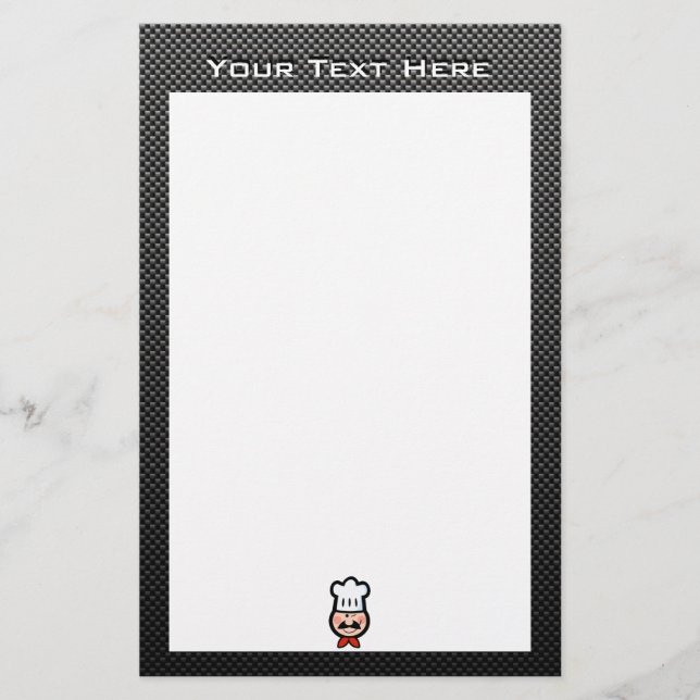 Sleek Koch Briefpapier (Vorderseite)