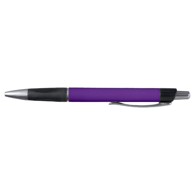 Sleek Lila Ballpoint Pen Kugelschreiber (Unterseite)