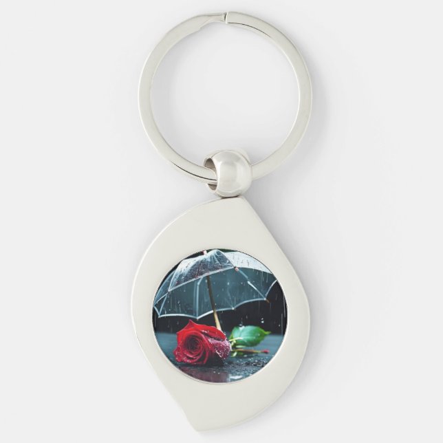 Sleek Metal Schlüsselanhänger** 2. **Premiummetall Schlüsselanhänger (Vorderseite)