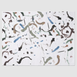 Sleek Modern Abstraktes Tissue Paper Seidenpapier