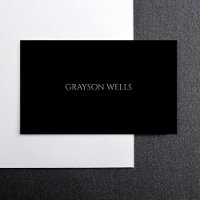 Sleek Moderne Schwarz und Grau hohe Qualität