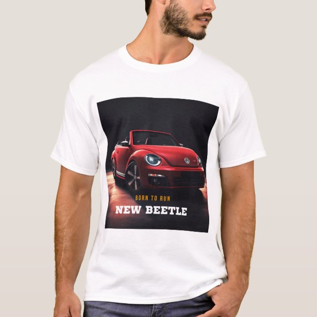 Sleek New Beetle Convertible T-Shirt (Vorderseite)