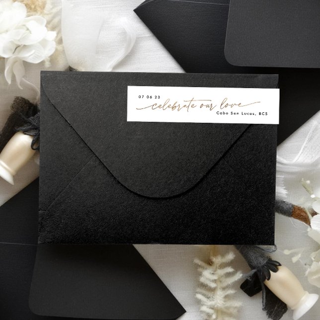 Sleek Romance | Goldfolie | Hochzeitsumschlag (Von Creator hochgeladen)