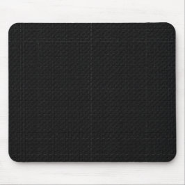 Sleek Stealth Schwarz Carbon Micro Tech Textur Mousepad