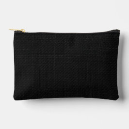 Sleek Stealth Schwarz Carbon-Mikro-Tech-Textur Zubehörtasche