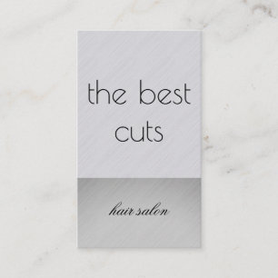 Sleek und modern visitenkarte