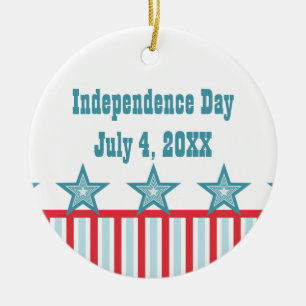 Sleek US Flagge Keepake Ornament