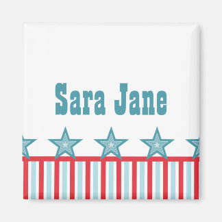 Sleek US Flagge Magnet