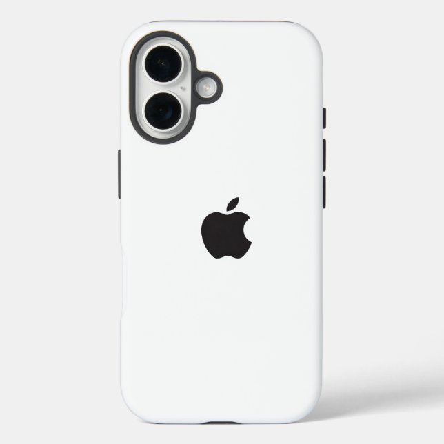 Sleek White Design für iPhone Liebhaber Case-Mate iPhone Hülle (Rückseite)