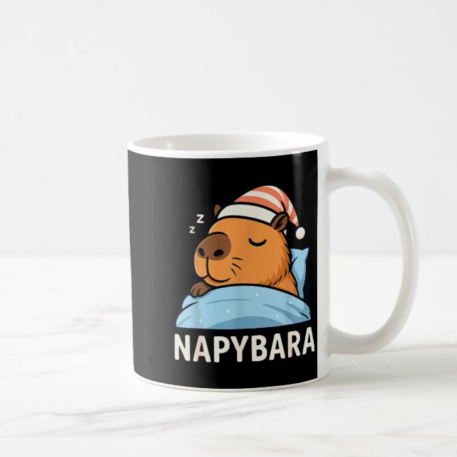 Sleeng Capybara Napybara Sleepshirt Pajamas Boys G Kaffeetasse (Rechts)