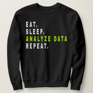 Sleep-Analyse Datenwiederholung, Datenanalyst, Fin Sweatshirt