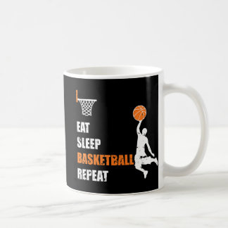 Sleep Basketball Wiederholen Basketball Boys und G Kaffeetasse