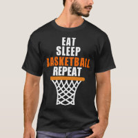 Sleep Basketball wiederholen für Basketballfans