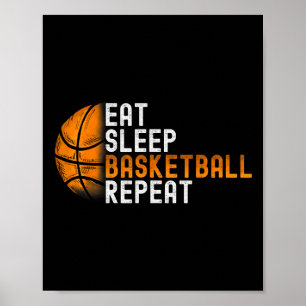 Sleep Basketball wiederholen Poster