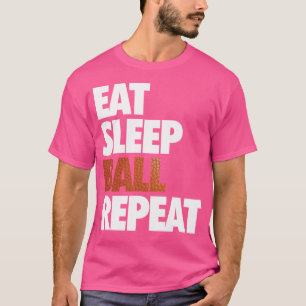 Sleep Basketball wiederholen T-Shirt