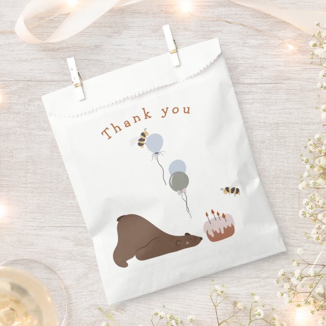 Sleep Beate Woodland Geburtstag Geschenktütchen (Ausgeschnitten)