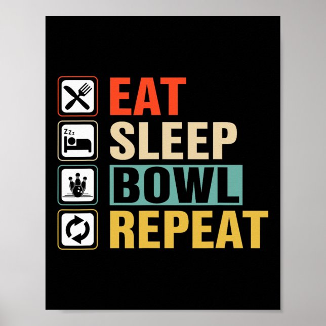 Sleep Bowl wiederholen 2 Poster (Vorne)